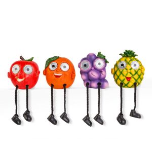 Szolár gyümölcsök lábbal: Napelemes gyümölcs lámpák lábakkal fehér háttérrel - Bewello