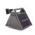 Solar-Dachrinnenleuchte - 6 kaltweiße SMD LED - schwarz 121923112