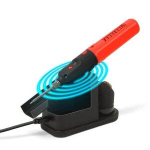 Akkumulátoros forrasztópáka állomás - vezeték nélküli töltéssel, tisztítószivaccsal 121923256 - Fahrenheit