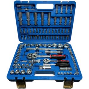 Set de chei cu clichet Onex de 108 piese, OX-250M - Seturi scule și Scari