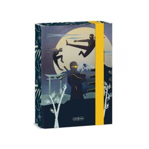 Ars Una Ninjas in the dark gumis füzetbox A/5 121925381 - Füzetbox