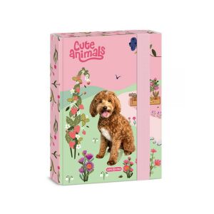 Ars Una Cute Animals-doggie gumis füzetbox A/5 121925382 - Füzetbox