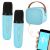 Set karaoke wireless, bluetooth 5.0, albastru 121927602