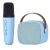 Set karaoke wireless, bluetooth 5.0, albastru 121927602