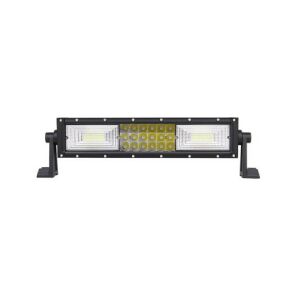 Vedere frontală a barei de lumină LED, care prezintă cele trei rânduri de LED-uri - Lămpi de lucru