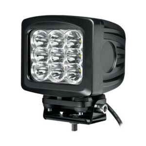Proiector LED Auto Offroad 90W/12V-24V, 8100 Lumeni, Spot Beam 10 Grade, widok z przodu - Lampa robocza
