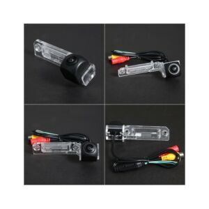 Skoda Superb 2 Sedan hátsó kamera kábelekkel, 170 fokos széles látószög, HD 1280x720P felbontás, Starlight Night Vision - Tolatókamera