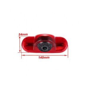 Renault Trafic 2001-2014 harmadik féklámpa kamera, 140mm x 54mm, tolatókamera, hátsó kamera, tolatáskamera - Tolatókamera