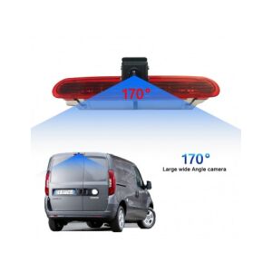 Fiat Doblo 2010+ tolatókamera 170 fokos széles látószöggel - Tolatókamera