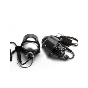 Para 3-calowych soczewek projekcyjnych Bi-LED do samochodów ze szklaną soczewką i metalową obudową - Pojazd i części