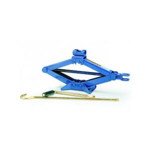 Podnośnik nożycowy Bottari, udźwig 1 tona, niebieski, lewarek samochodowy, podnośnik - Podnoszenie