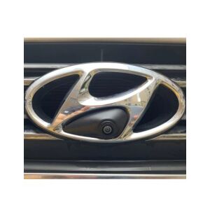 Cameră frontală dedicată Hyundai cu montaj în siglă, instalată într-o mașină - Hyundai