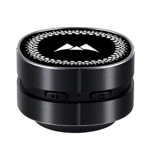 KETYA Mini difuzor Bluetooth portabil cu lumini LED RGB, putere de ieșire 3W, baterie 400mAh, timp de redare 2-3 ore, design compact, perfect pentru călătorii, acasă și la birou - Boxe Portabile