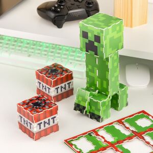 Paladone Construction Kit, Minecraft: Creeper&TNT, Konstrukcijski set 121938266 - Plastična igračka za građenje
