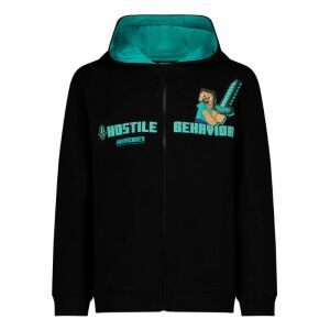 Minecraft Hostile Behavior kapucnis pulóver, 116-os méret 121938292 - Minecraft