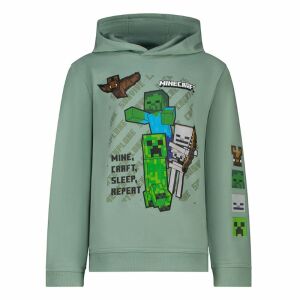 Minecraft Kapuzenpullover „Erkunden, Überleben, Erstellen“, Größe 116 121938440 - Pullover für Kinder