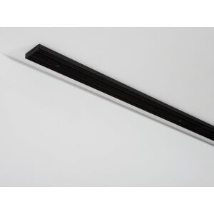 GARDINIA Fekete 2 soros mennyezeti függönysín 210cm - Karnis