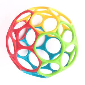 OBall Classic 10cm Babyspielzeug, leicht zu greifender Ball für Neugeborene - Entwicklungsspiele für Babys