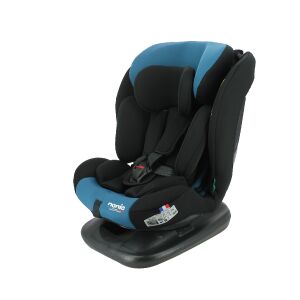 Nania Pictor Blue car seat for children 40-150 cm, angled view - Stroller and Car Seat