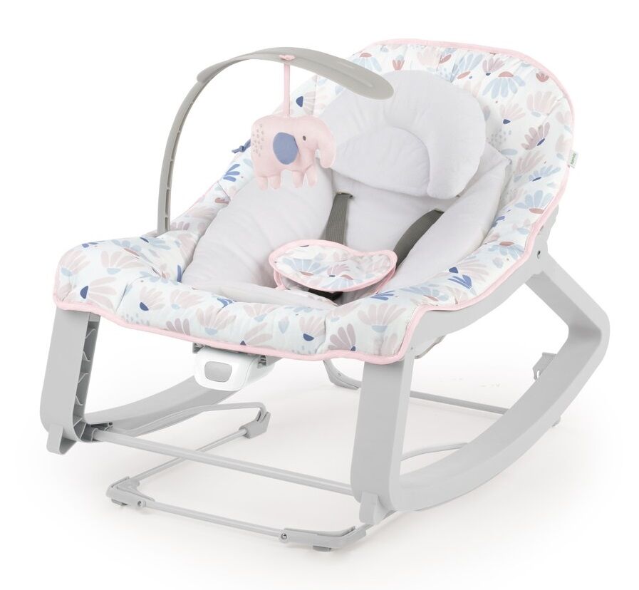 E-shop INGENUITY Vibračné hojdacie kreslo 3v1 Keep Cozy Burst 0mesiac+,...