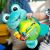 Close-up of Baby Einstein Neptune's Sensory Sidekick Turtle sensory details