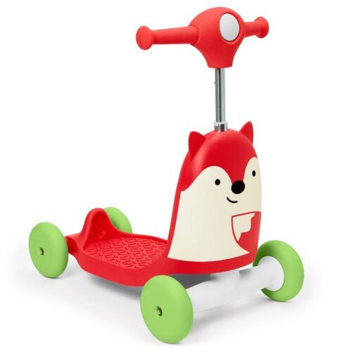 Skip Hop Zoo 3 az 1-ben Ride-On Róka roller, szögletes nézet