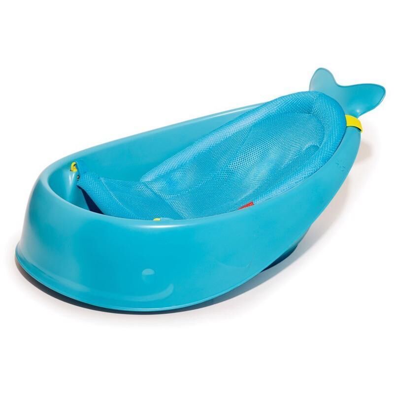 E-shop SKIP HOP Vaňa s ergonomickým vankúšom Moby 3 fázy modrá