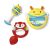 Skip Hop baby musical toy set with bee rattle, fox tambourine, and bee drum
