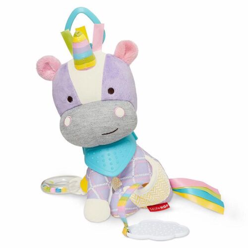 SKIP HOP Bandana Buddies Unicorn Activity Toy with Teether