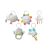 Collection of Skip Hop Silver Lining Cloud hanging toys