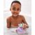 Boy playing with Skip Hop Narwhal ring toss bath toy
