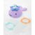 Skip Hop Zoo Narwhal ring toss bath toy in water