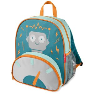 SKIP HOP Spark Style Roboter Vorschulrucksack - Thermoskannen und Getränkehalter