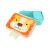 SKIP HOP Zoo Lion Lunch Box, 700 ml, angled view