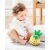 Baby playing with Skip Hop Farmstand Pineapple Rattle