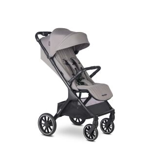 Easywalker Jackey2 XL Pebble Grey Kinderwagen, schräge Ansicht - Easywalker