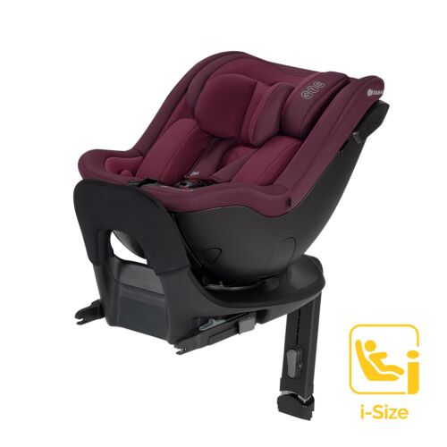 Kinderkraft I-Guard i-Size Forgatható Autósülés - Cherry Pearl, Premium - Autós gyerekülés