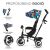 Kinderkraft Aston Happy Shapes tricycle features for parents