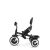 Kinderkraft Aston Tricycle, black frame, rear view