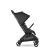 Easywalker Rockey S Pure Black stroller, side view