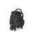 Folded Easywalker Rockey S Pure Black stroller, compact size