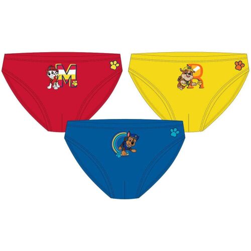 Set lenjerie de corp băieți Nickelodeon Patrula Cățelușilor, 3 bucăți, mărimi 7-8 ani