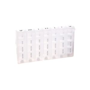 Cutie organizatoare și sortatoare de medicamente - Plastic - 7 zile 121949913 - Îngrijire la domiciliu