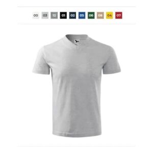 Унисекс тениска с V-образно деколте, червена, размер 3XL 121963728 - Безопасност и здраве при работа