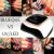 BLUEQUE V3 UV/LED Nagellampe mit verschiedenen Nageldesigns, Collage