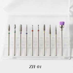 Diamant-Schleifkopf-Set - ZH-04 121964957 - Zubehör für Nagelschleifer