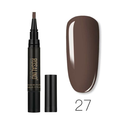 ROSALIND Onestep gél lakk toll - 5 ml - RK-27 Barna 121964975