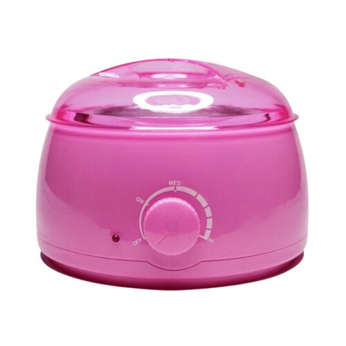 Różowy podgrzewacz do wosku, Wax 100, Podgrzewacz do wosku, Topielnik wosku, Domowe woskowanie, Zestaw do woskowania, Podgrzewacz do wosku do depilacji, Maszyna do woskowania, Akcesoria do woskowania, Sprzęt do woskowania