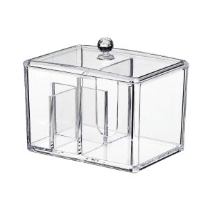 Kosmetikaufbewahrung und Organizer für die Gesichtspflege, mit Deckel