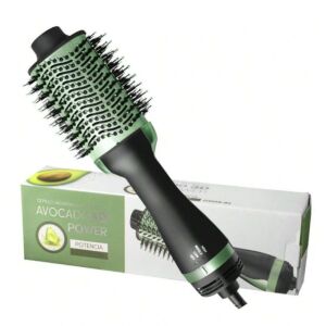 Avocado 3D visokoučinkovita četka za oblikovanje i sušenje kose s više načina rada, negativni ioni - zeleno-crna 121966067 - Ljepota i Zdravlje